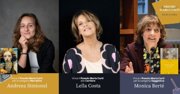 vincitrici premio maria corti 2026